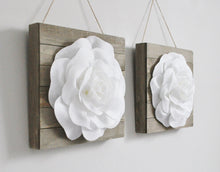 Load image into Gallery viewer, Farmhouse Wall Decor Floral Wood Art - Daisy Manor
