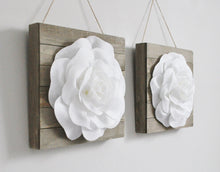 Load image into Gallery viewer, Farmhouse Wall Decor Floral Wood Art - Daisy Manor