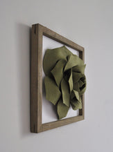 Load image into Gallery viewer, Modern Cactus Wall Art Framed 3d Succulent Wall Art - Daisy Manor