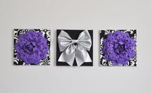 Load image into Gallery viewer, Lavender Flower Canvas Wall Art Set of 3 - Daisy Manor