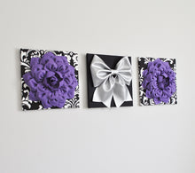 Load image into Gallery viewer, Lavender Flower Canvas Wall Art Set of 3 - Daisy Manor