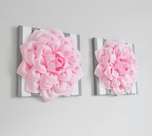 Load image into Gallery viewer, Pink and Gray Flower Wall Decor - Daisy Manor