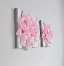 Load image into Gallery viewer, Pink and Gray Flower Wall Decor - Daisy Manor