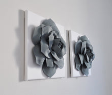 Load image into Gallery viewer, Slate Gray Succulent Wall Art Cavnas Set - Daisy Manor