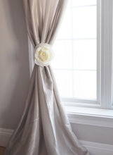 Load image into Gallery viewer, Ivory Rose Curtain Tie Back - Daisy Manor
