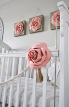 Load image into Gallery viewer, Blush Rose Baby Crib Accessories - Daisy Manor