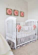 Load image into Gallery viewer, Blush Rose Baby Crib Accessories - Daisy Manor