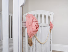 Load image into Gallery viewer, Blush Rose Baby Crib Accessories - Daisy Manor