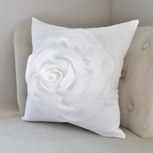 Load image into Gallery viewer, White Decorative Pillow - Daisy Manor
