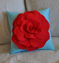 Load image into Gallery viewer, Decorative Pillow Red - Daisy Manor