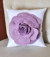 Load image into Gallery viewer, Lilac Rose Nursery Pillow - Daisy Manor