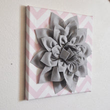Load image into Gallery viewer, Light Pink / Grey Wall Decor - Daisy Manor