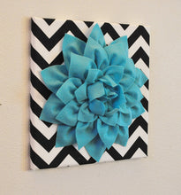 Load image into Gallery viewer, Turquoise Wall Flower - Daisy Manor