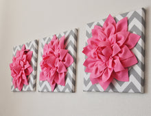 Load image into Gallery viewer, Set Of Three White Roses on Bright Aqua12 x12" Canvas - Daisy Manor
