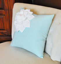 Load image into Gallery viewer, Aqua / White Corner Flower - Daisy Manor