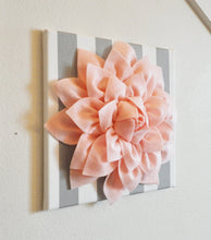 Load image into Gallery viewer, Lilac / Grey Stripe Wall Decor - Daisy Manor