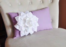 Load image into Gallery viewer, Lilac Lumbar Pillow - Daisy Manor