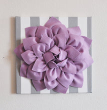 Load image into Gallery viewer, Lilac / Grey Stripe Wall Decor - Daisy Manor