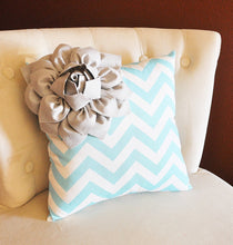 Load image into Gallery viewer, Lt Pink Corner Dahlia Pillow - Daisy Manor