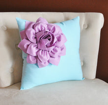 Load image into Gallery viewer, Lilac Baby Nursery Pillow - Daisy Manor