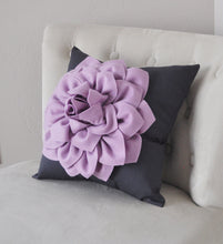 Load image into Gallery viewer, Pillow, Flower Pillow, Decorative Pillow, Purple Pillows, Decorative Throw Pillows, Baby Nursery Decor, Home Decor, Wedding - Daisy Manor