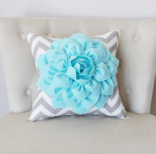 Load image into Gallery viewer, Teal Decorative Pillow - Daisy Manor