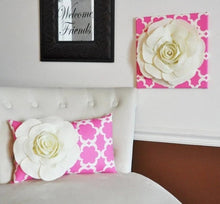 Load image into Gallery viewer, Lumbar Pillow and Wall Hanging Combo - Daisy Manor