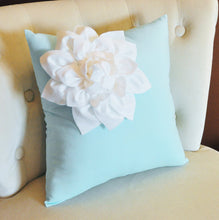 Load image into Gallery viewer, Aqua / White Corner Flower - Daisy Manor