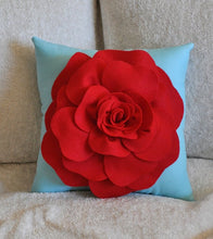 Load image into Gallery viewer, Decorative Pillow Red - Daisy Manor