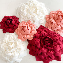 Load image into Gallery viewer, Dahlia Flower Assortment Wall Flowers