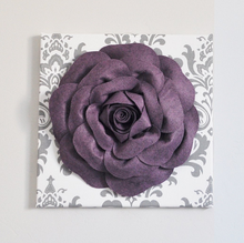 Load image into Gallery viewer, Sugar Plum Rose Wall Canvas - Daisy Manor
