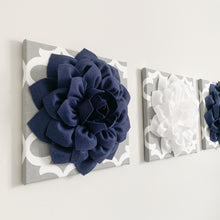 Load image into Gallery viewer, Modern Dahlia on Moroccan  Wall Decor
