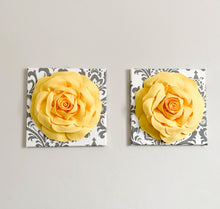Load image into Gallery viewer, Textured Spring Rose Wall Decor Set
