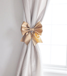 Gold Curtain Tie Backs Large Decorative Curtain Tie Backs - Daisy Manor