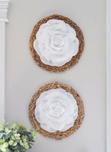 Load image into Gallery viewer, Rose Flower on Round Rattan - Daisy Manor

