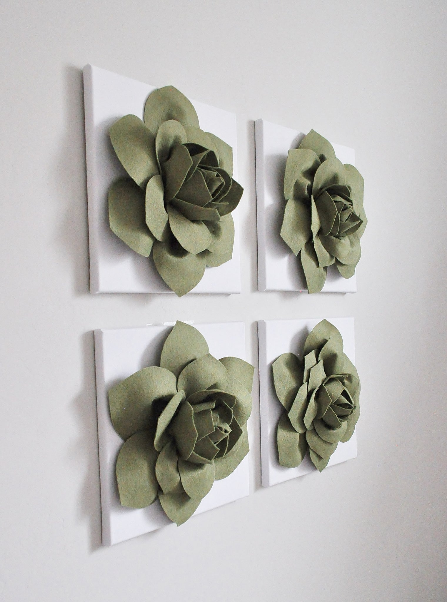 succulent wall art set Succulent Wall Art Set of Four – Daisy Manor