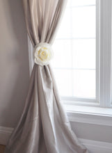 Load image into Gallery viewer, Ivory Rose Curtain Tie Back - Daisy Manor
