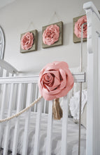 Load image into Gallery viewer, Blush Rose Baby Crib Accessories - Daisy Manor
