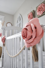 Load image into Gallery viewer, Blush Rose Baby Crib Accessories - Daisy Manor

