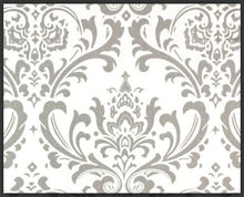 Load image into Gallery viewer, Custom Order White Gray Damask Set
