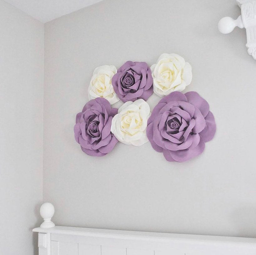 Modern Rose Flower Assortment Wall Flowers