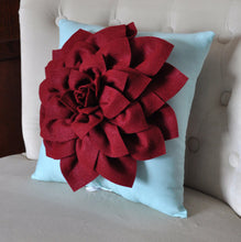 Load image into Gallery viewer, Ruby Red Throw Pillow - Daisy Manor
