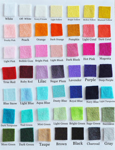 Image of Color Swatch options for  flower color