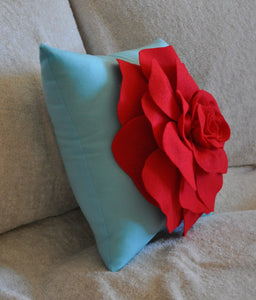 Decorative Pillow Red - Daisy Manor