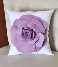 Load image into Gallery viewer, Lilac Rose Nursery Pillow - Daisy Manor
