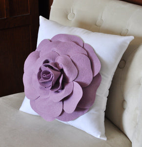 Lilac Rose Nursery Pillow - Daisy Manor