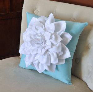 White Decorative Pillow - Daisy Manor