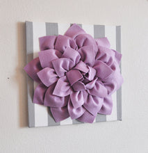 Load image into Gallery viewer, Lilac / Grey Stripe Wall Decor - Daisy Manor
