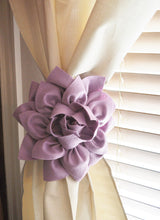 Load image into Gallery viewer, Lilac Curtain Tie back Set of Two - Daisy Manor
