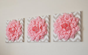 Lt. Pink taupe Wall Decor - Daisy Manor